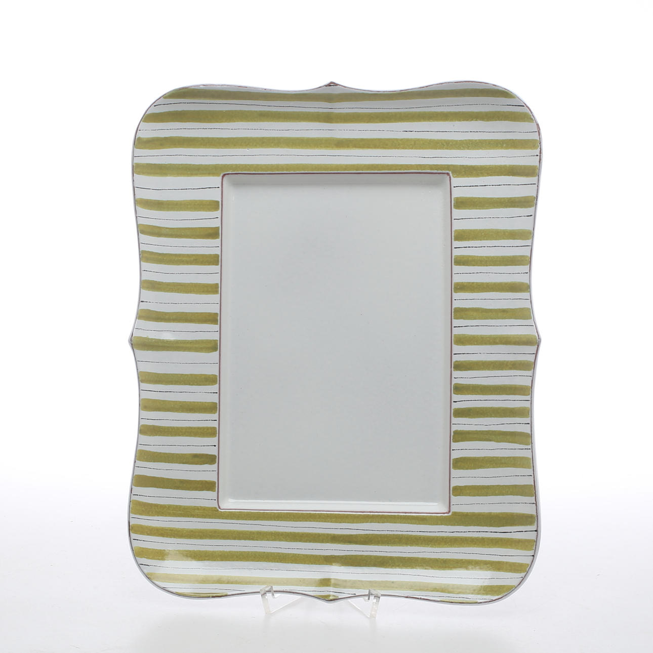 MIRROR FRAME, faience, Stig Lindberg for Gustavsberg.