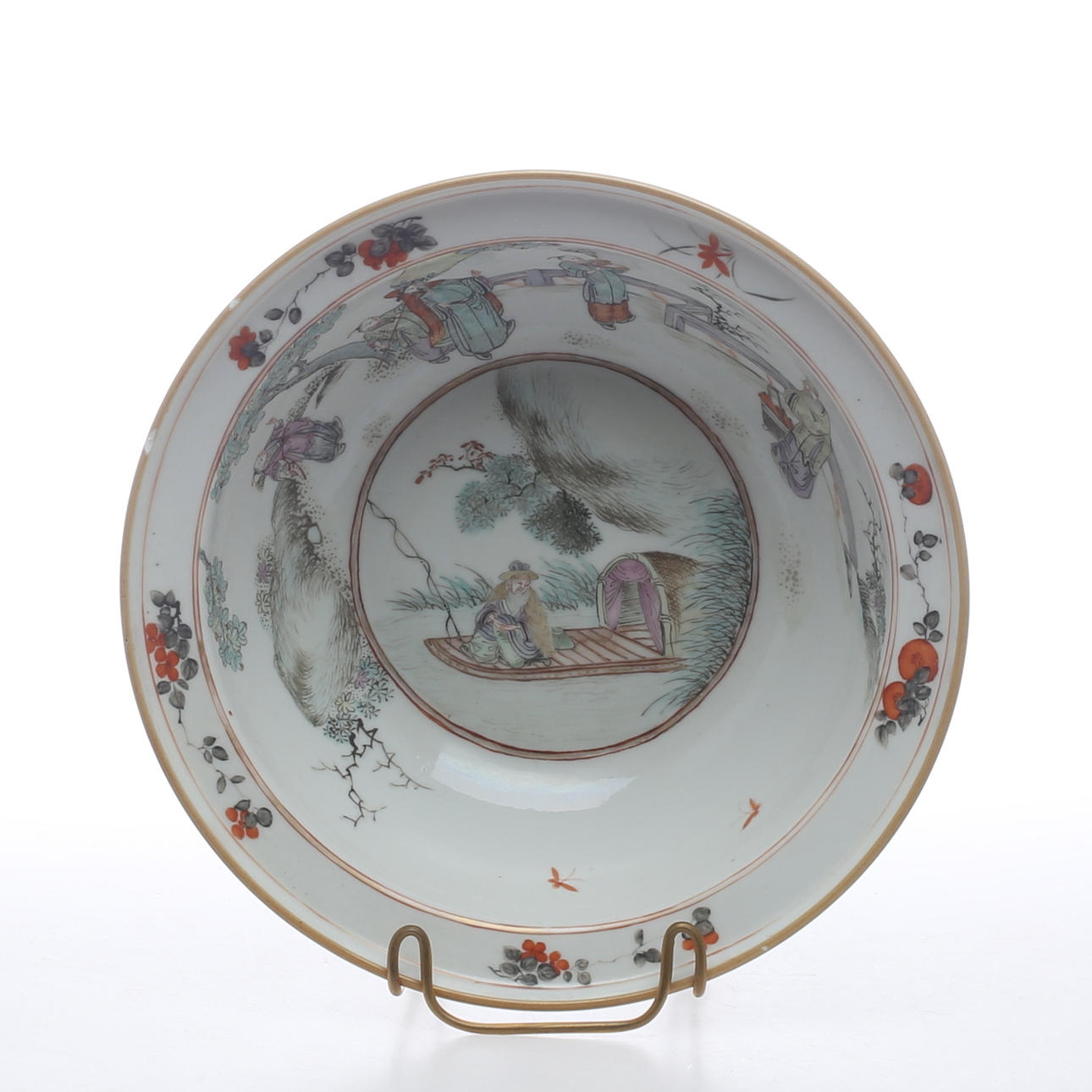 SKÅL, porslin, orientalisk.