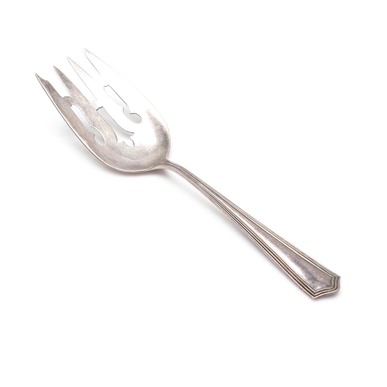 FISKGAFFEL, silver, vikt ca 36 gram.