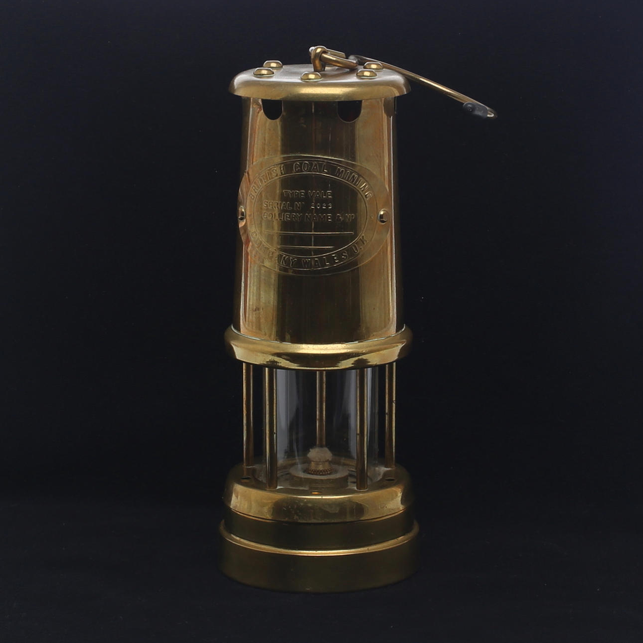 LYKTA, märkt "British Coal Mining", Wales U.K.