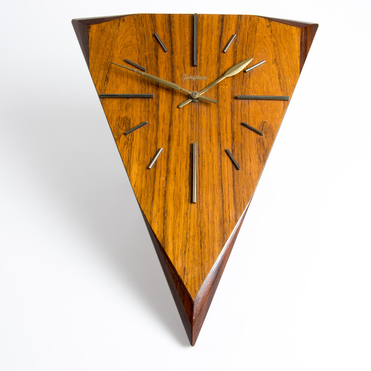 VÄGGUR, teak, Junghans, 1900-talets mitt.