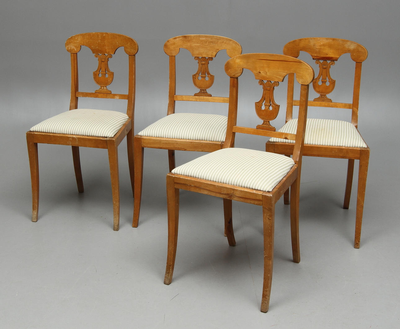 STOLAR, 4 st, Karl Johan 1800-tal.