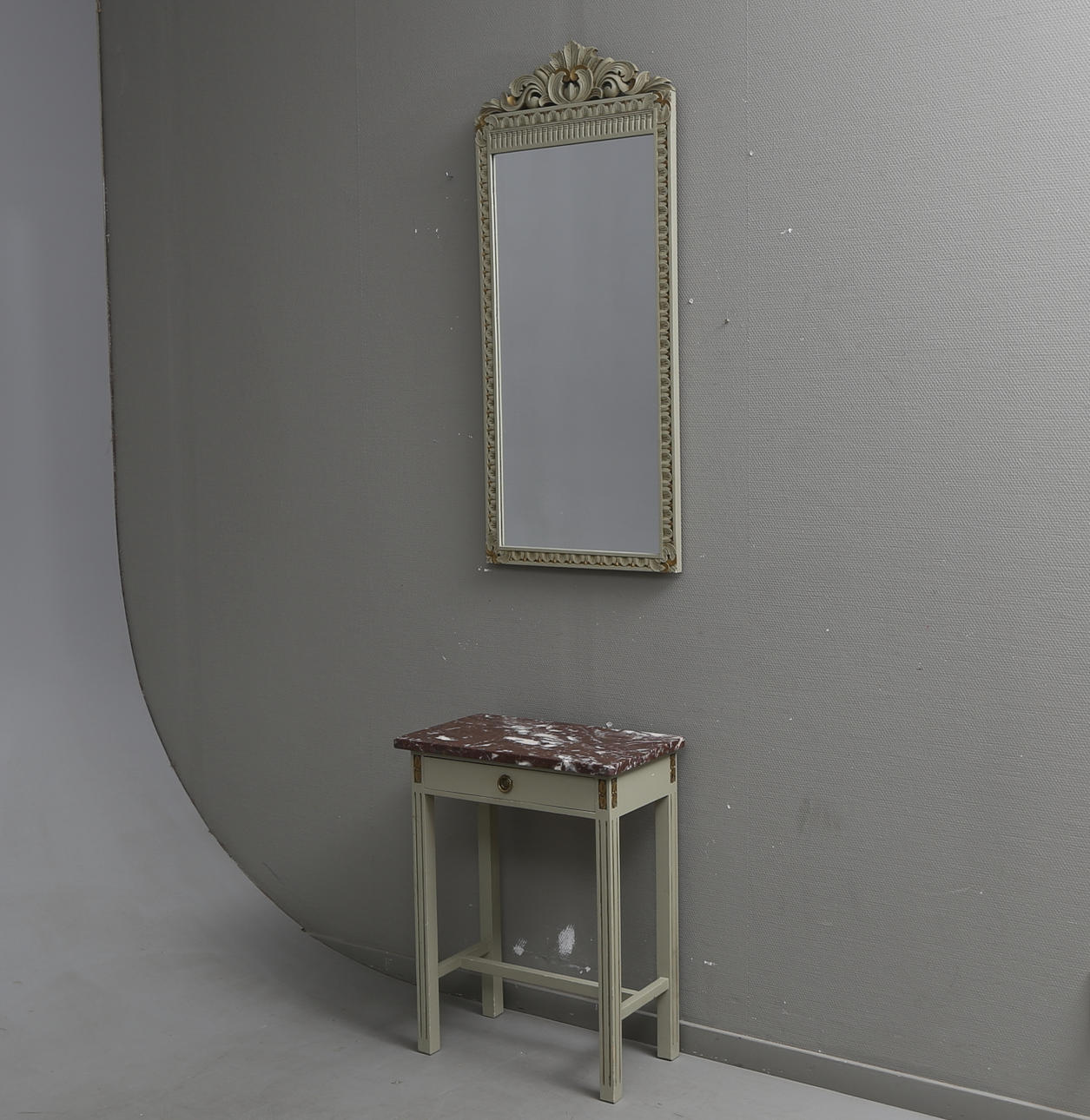 SPEGEL MED TRYMÅBORD, 1900-tal.