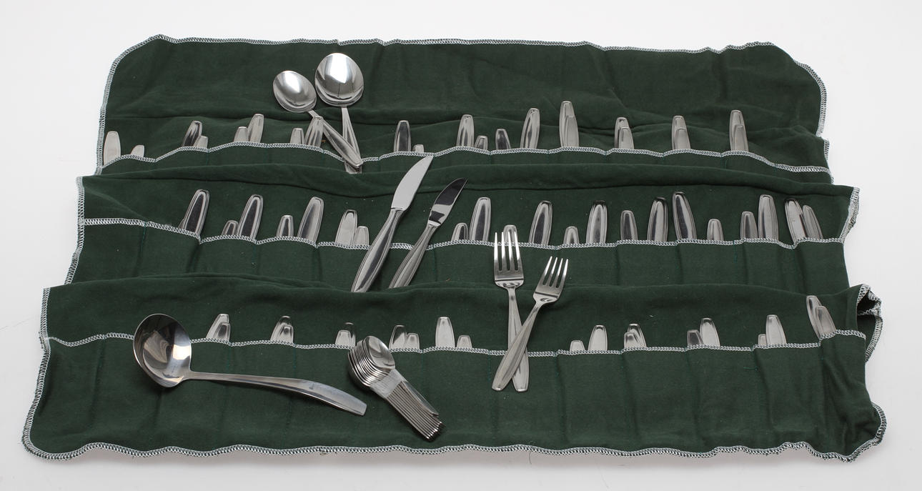 BESTICK, 84 delar, stål, "Parad", design Sven-Arne Gillgren 1962, Gense.