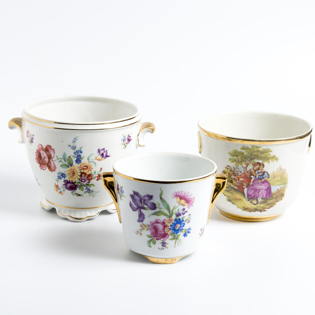 YTTERFODER, 3 stycken, bl.a. Rörstrand och Uppsala-Ekeby.