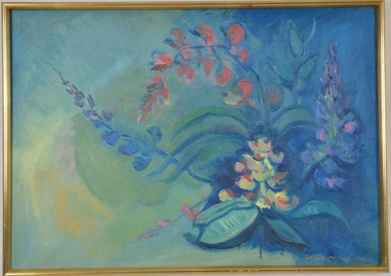 STINA CRONÉ. Olja på duk.