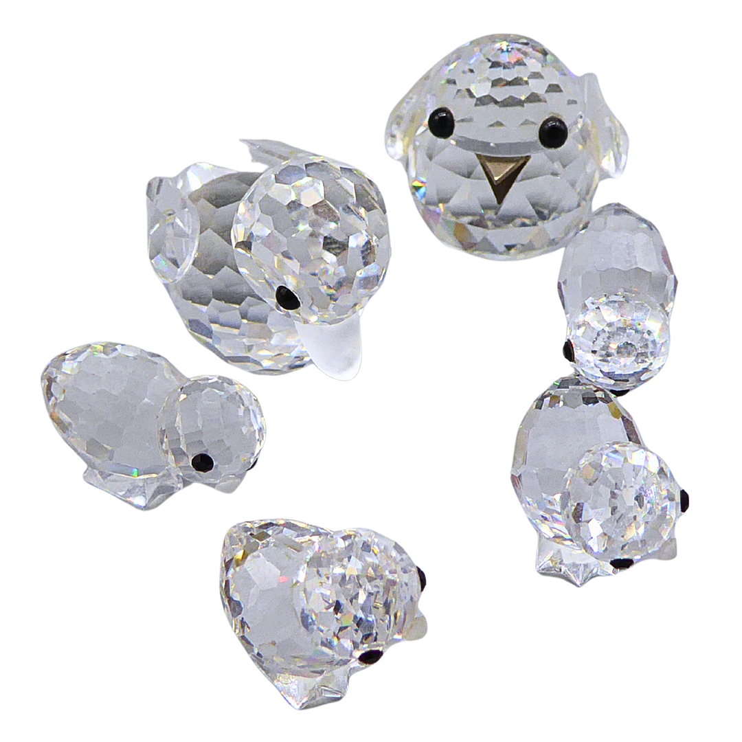 SWAROVSKI BIRD COLLECTION (6 PIECES).