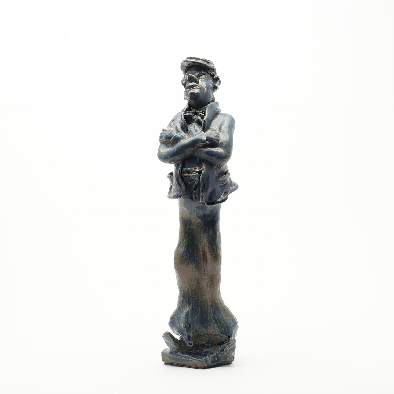 ÅKE LARSSON (1913-1995). Skulptur, Stående man.