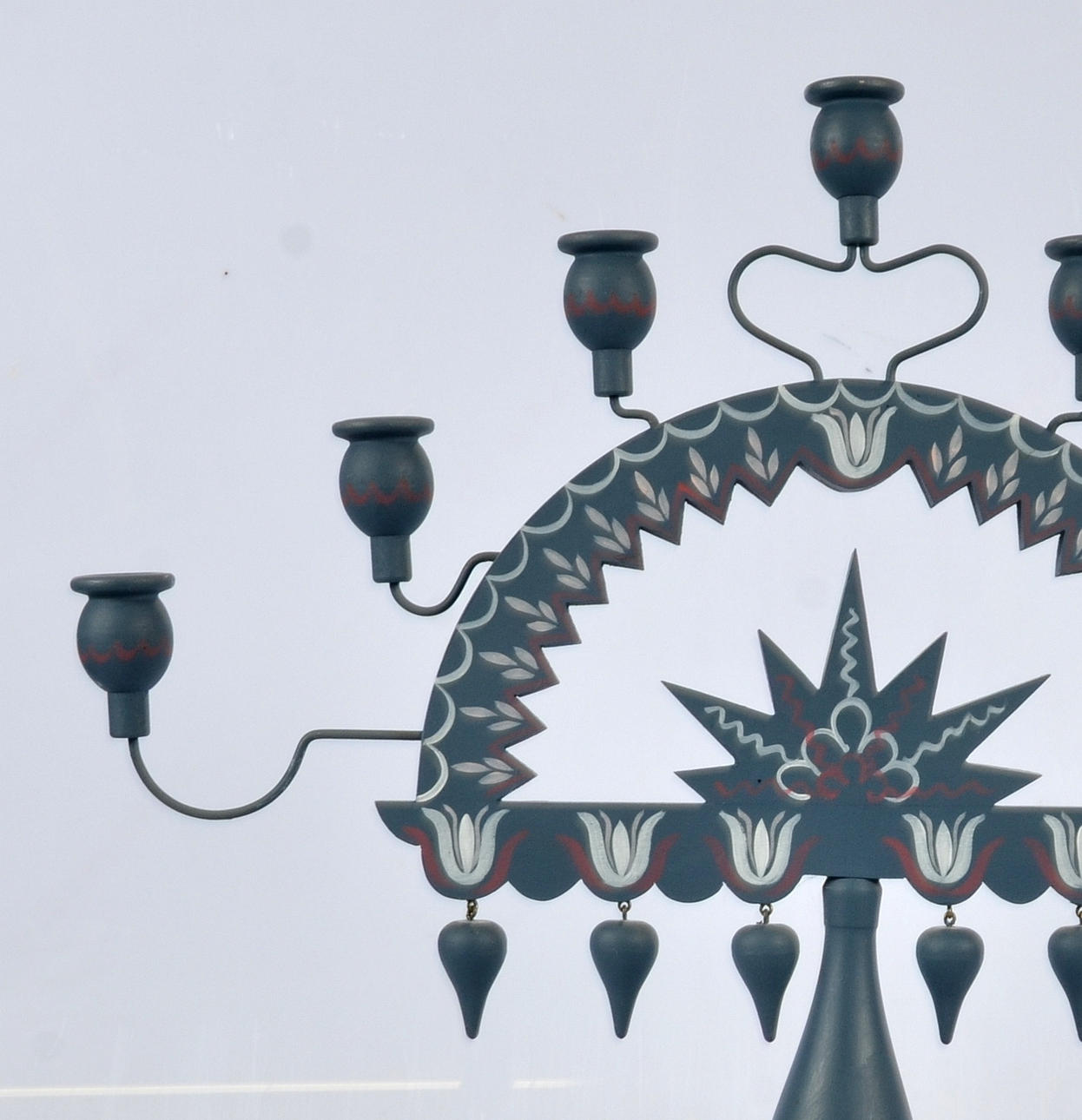 KANDELABER, Smålandsstaken, trä,1900-tal.