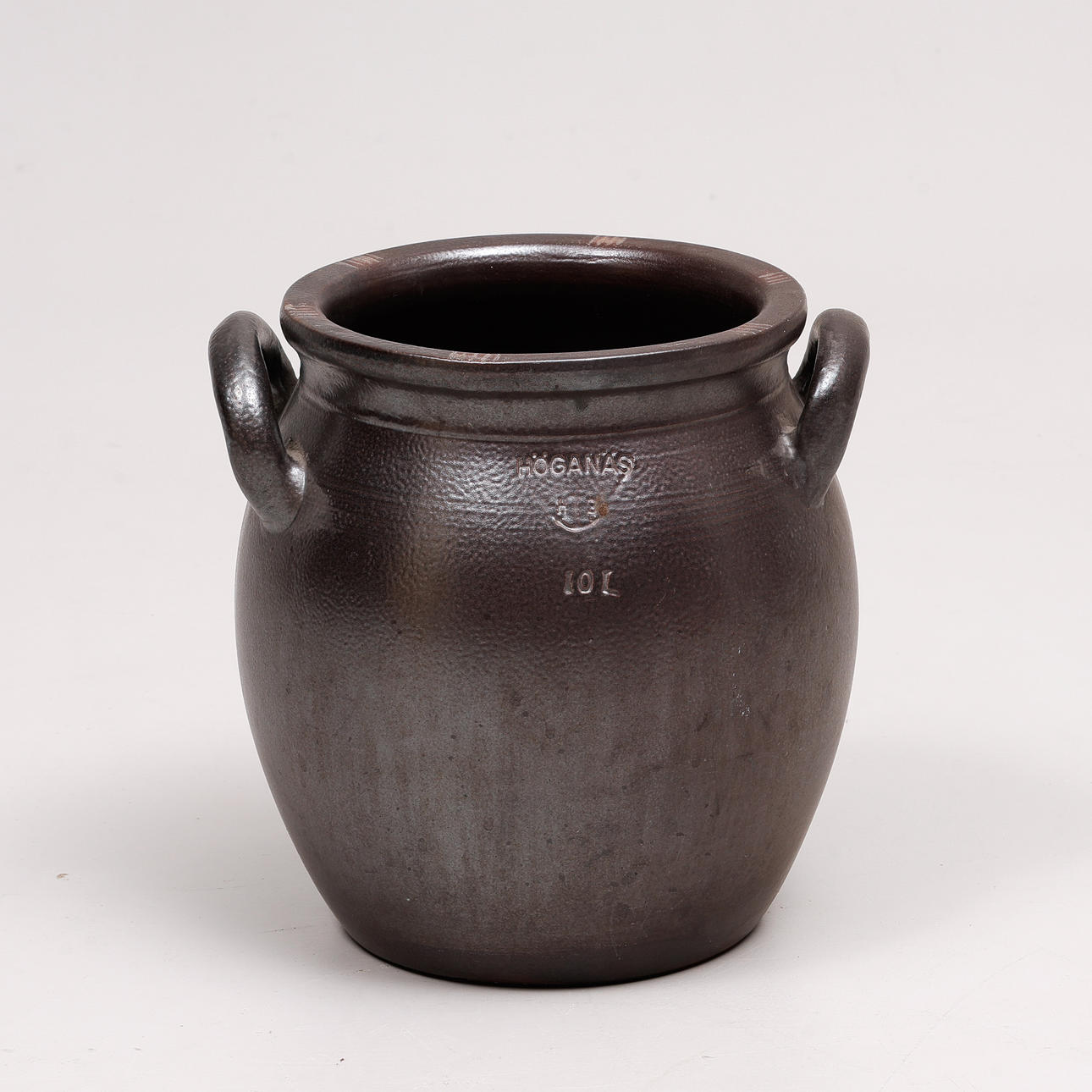 KRUKA, saltglaserat, Höganäs, 10 L.