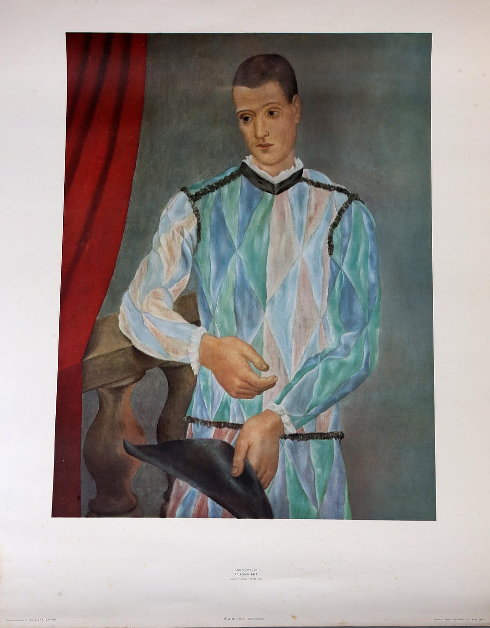PABLO PICASSO. EFTER. Arlequín [Léonide Massine].
