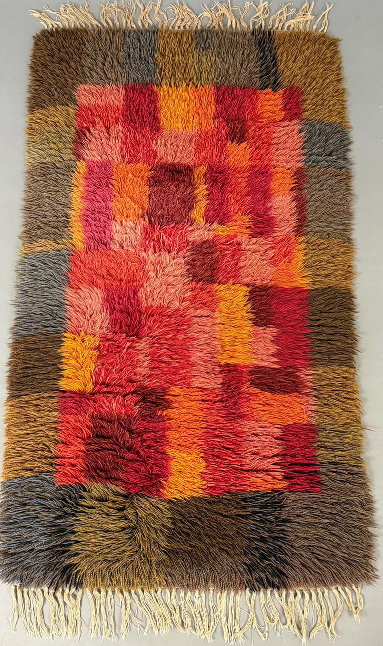 Rya rug 76 x 135 cm.