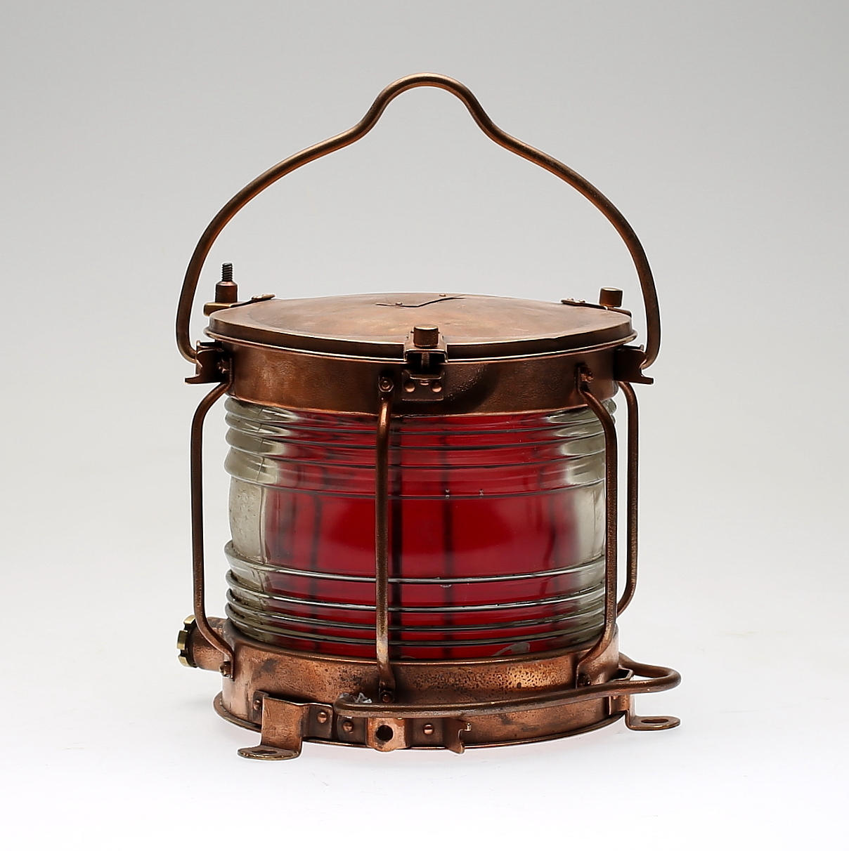 LANTERNA, koppar samt glas, Japan.