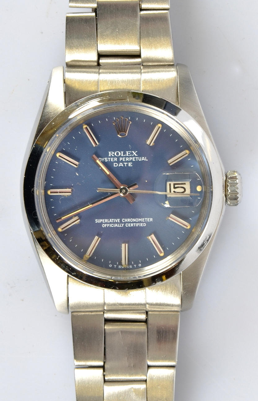 HERRARMBANDSUR, Rolex Oyster Perpetual Date.