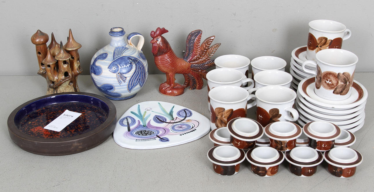 KERAMIKFÖREMÅL, bl.a. Arabia.