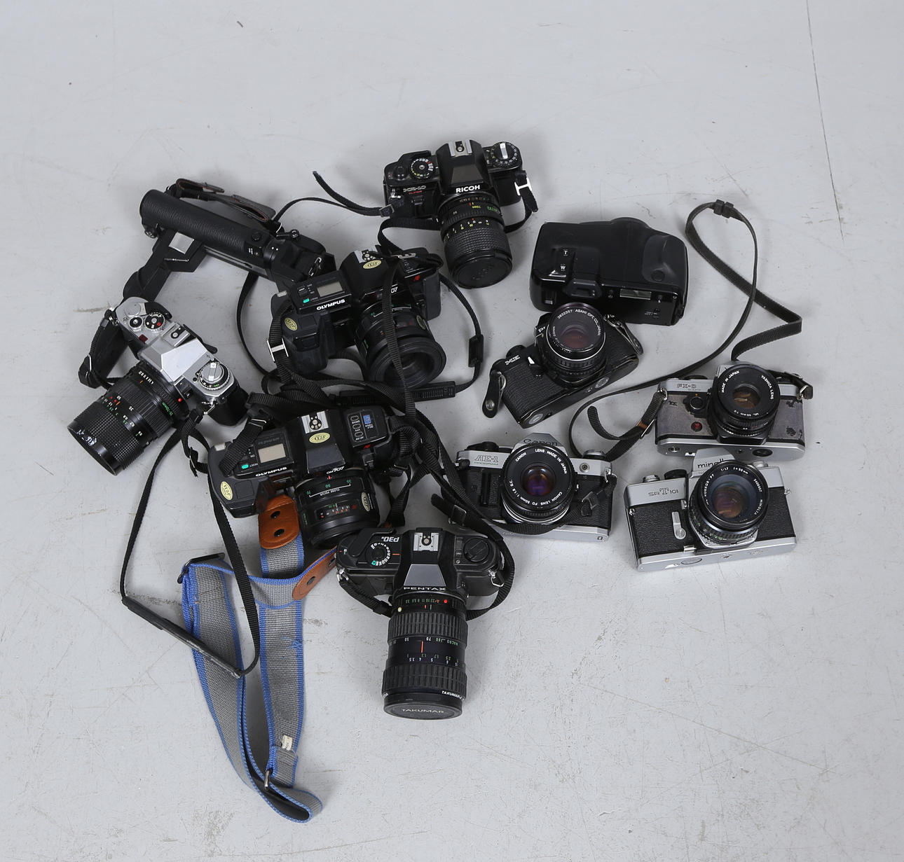 CAMERAS, incl. Ricoh, Canon, Pentax.