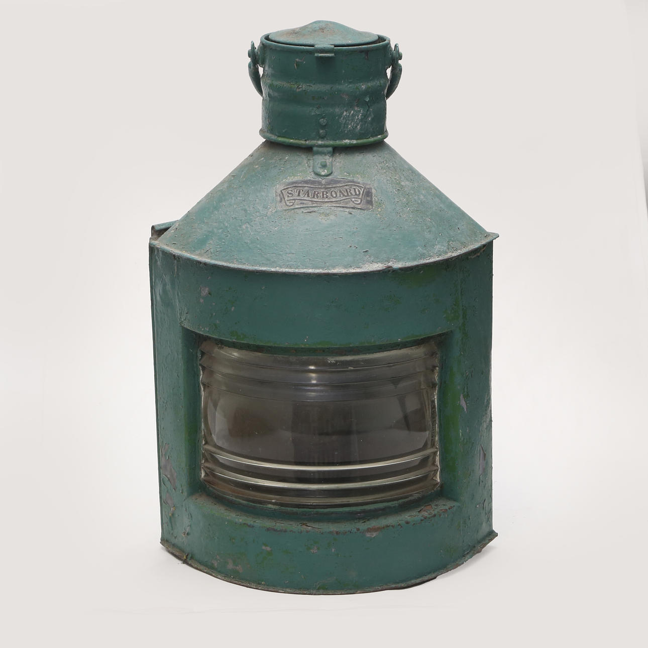 LANTERN Starboard, with kerosene reservoir.