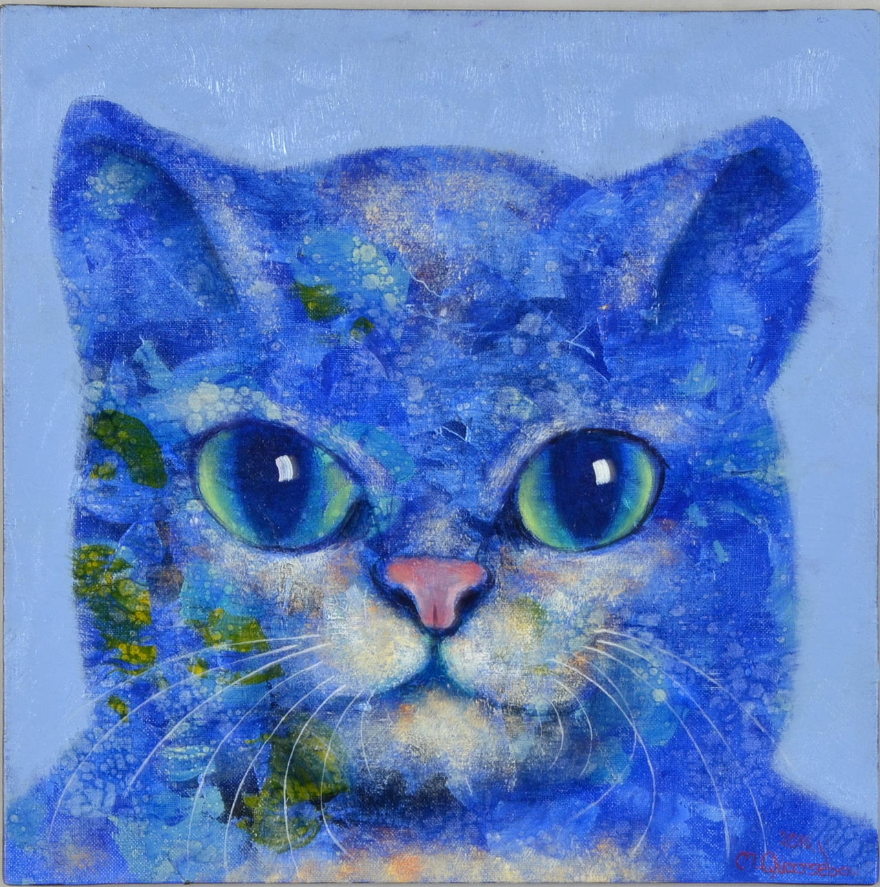 MICHAEL QVARSEBO. Olja på duk.