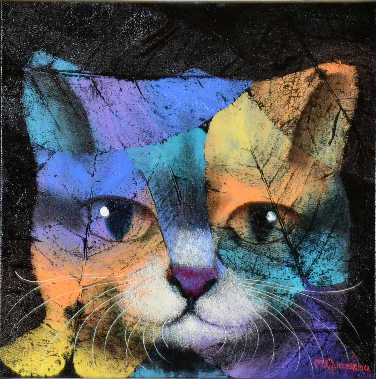 MICHAEL QVARSEBO. Olja på duk.