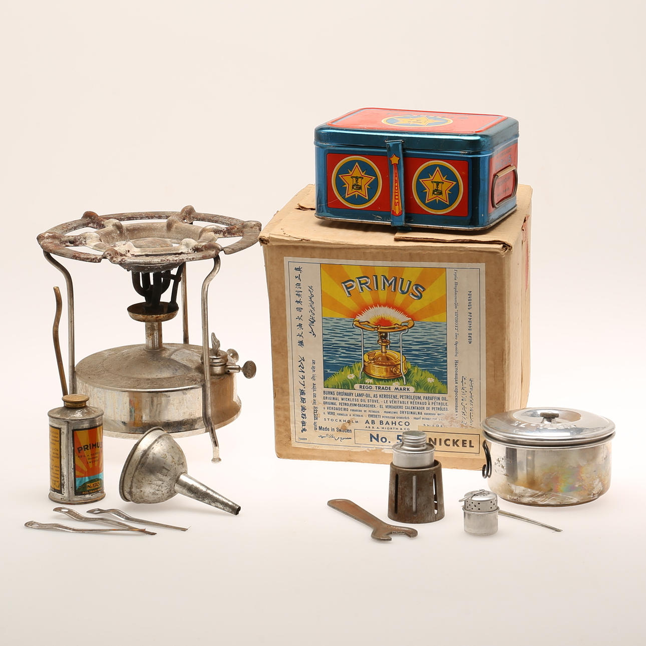 SPRITKÖK, Primus och Radius, 1950-tal.