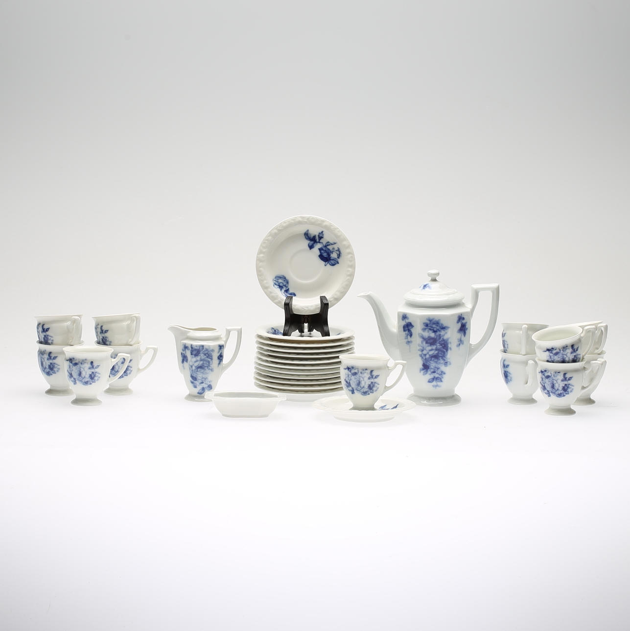 MOCCASERVIS, 15 delar, porslin, "Maria", Rosenthal.