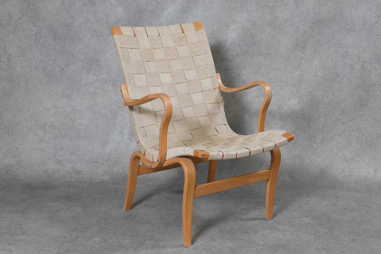 FÅTÖLJ, " Eva " Bruno Mathsson DUX.