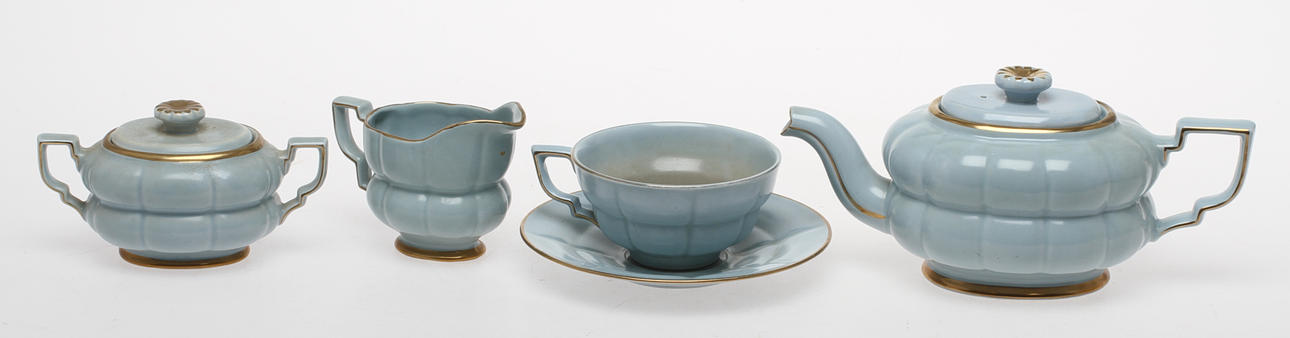 TESERVIS, 14 delar, "Grand", Arthur Percy, Gefle, 1900-tal.