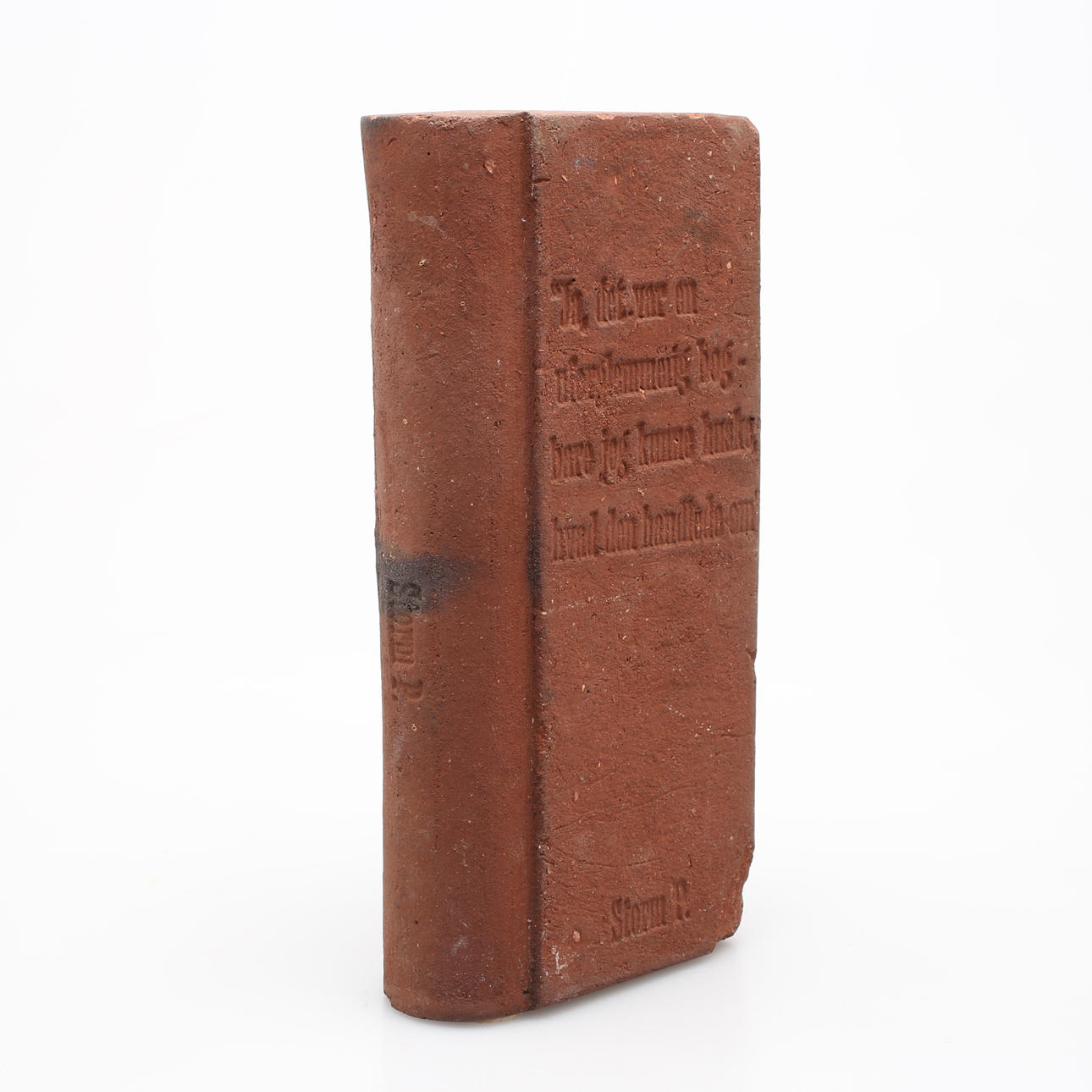 ULLA VIOTTI. Bok, tegel, signerad Viotti.