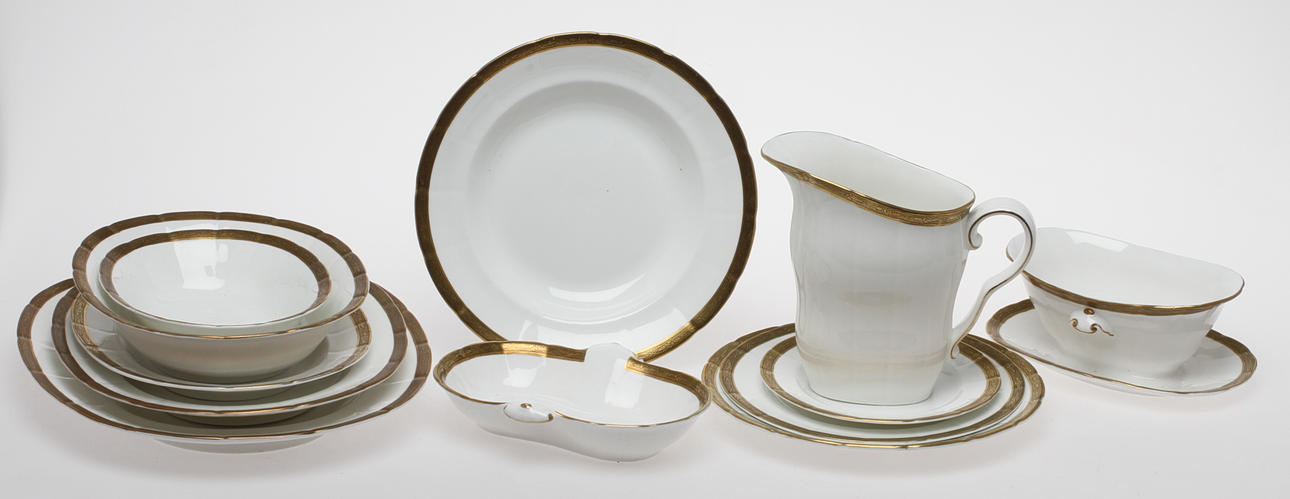 MATSERVIS, porslin, 58 delar, "DEK 2390", Gustavsberg.