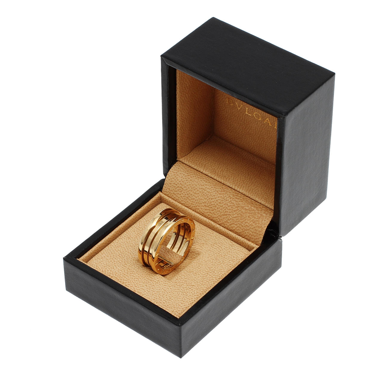 RING, 18 karat guld. Bvlgari. 13 gram.