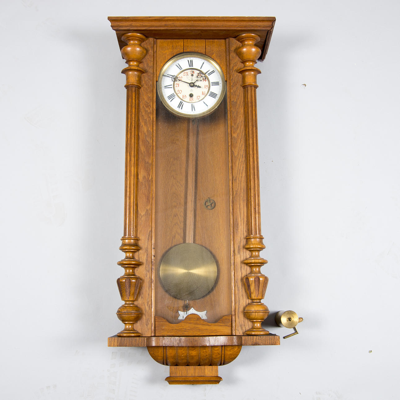 LODREGULATOR, Gustav Becker, ek, tidigt 1900-tal.