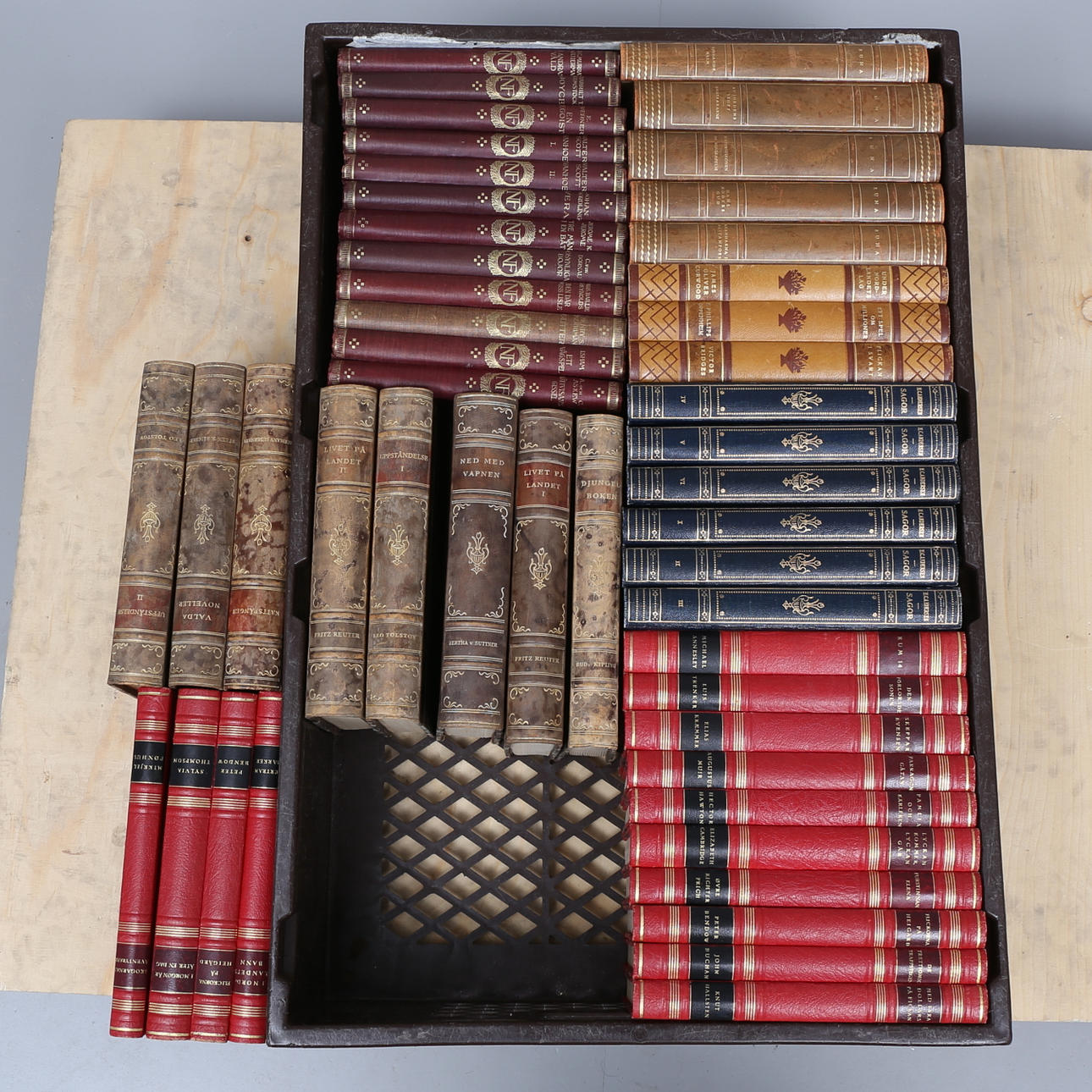 BÖCKER, 48 st, Runa, H C Andersen, Jerome, Scott, Tolstoy m fl.