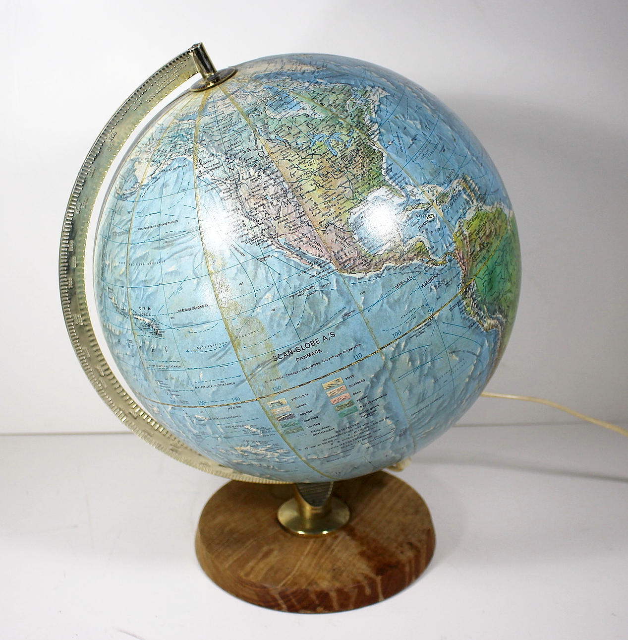 GLOBO, Scan-Globe, años 60.