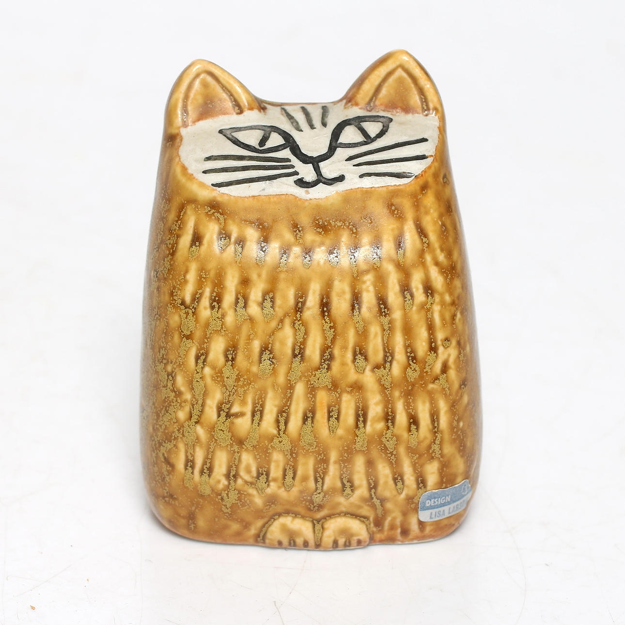 LISA LARSSON. FIGURIN, stengods, "Liten katt" ur serien Mars Liv, Gustavsberg.