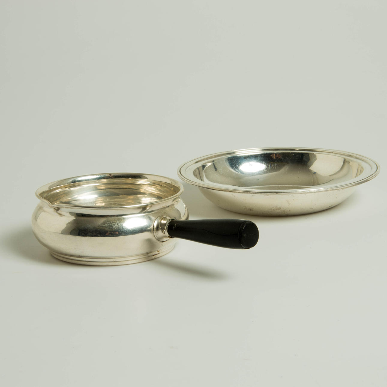 SKÅL SAMT KAROTT, silver, Danmark.