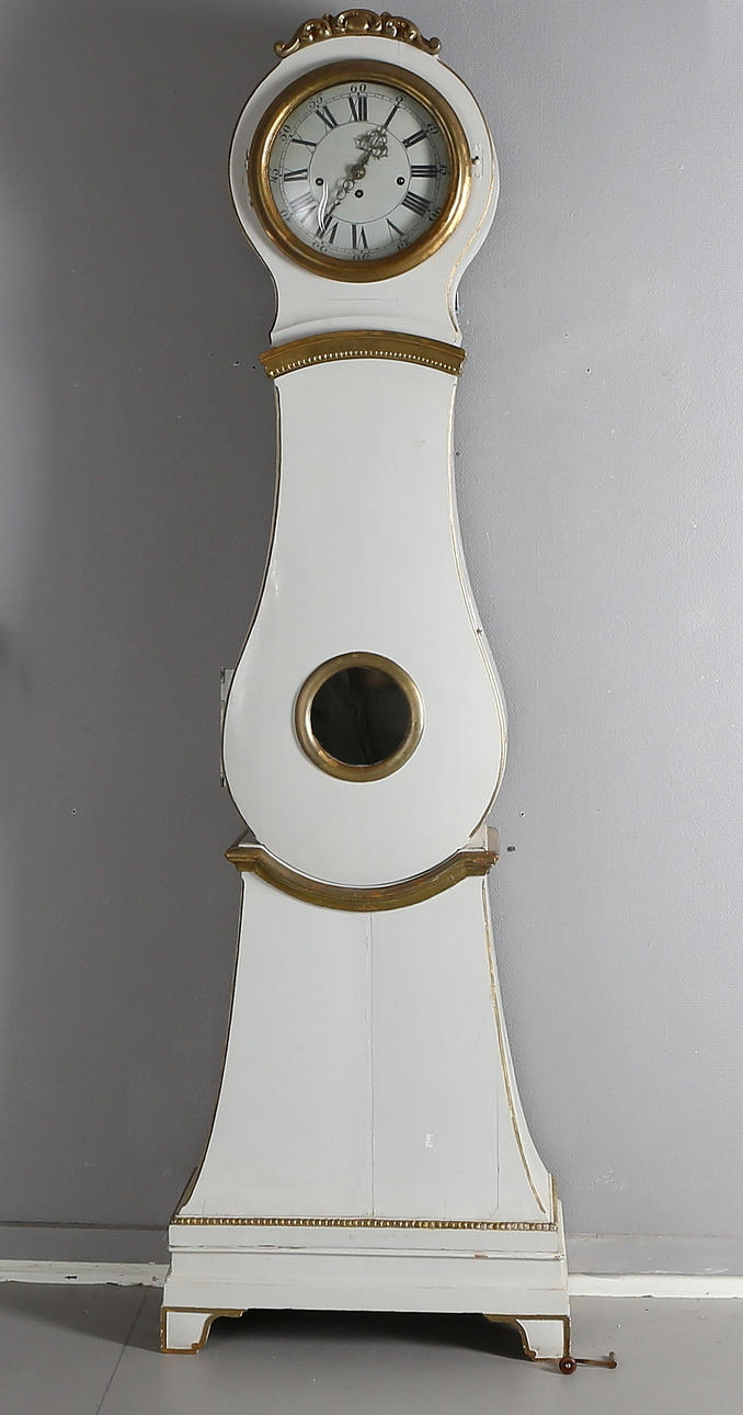 GOLVUR, allmoge, med spelverk, 17/1800-tal.