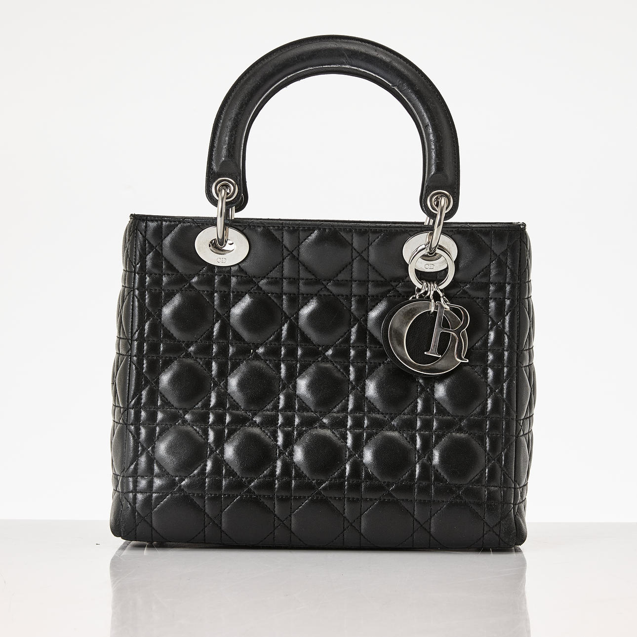 CHRISTIAN DIOR, "Lady Dior", handväska.