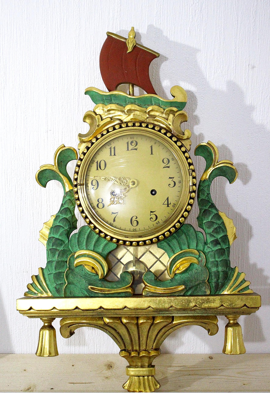 VÄGGPENDYL. sengustaviansk stil, 1900-tal.