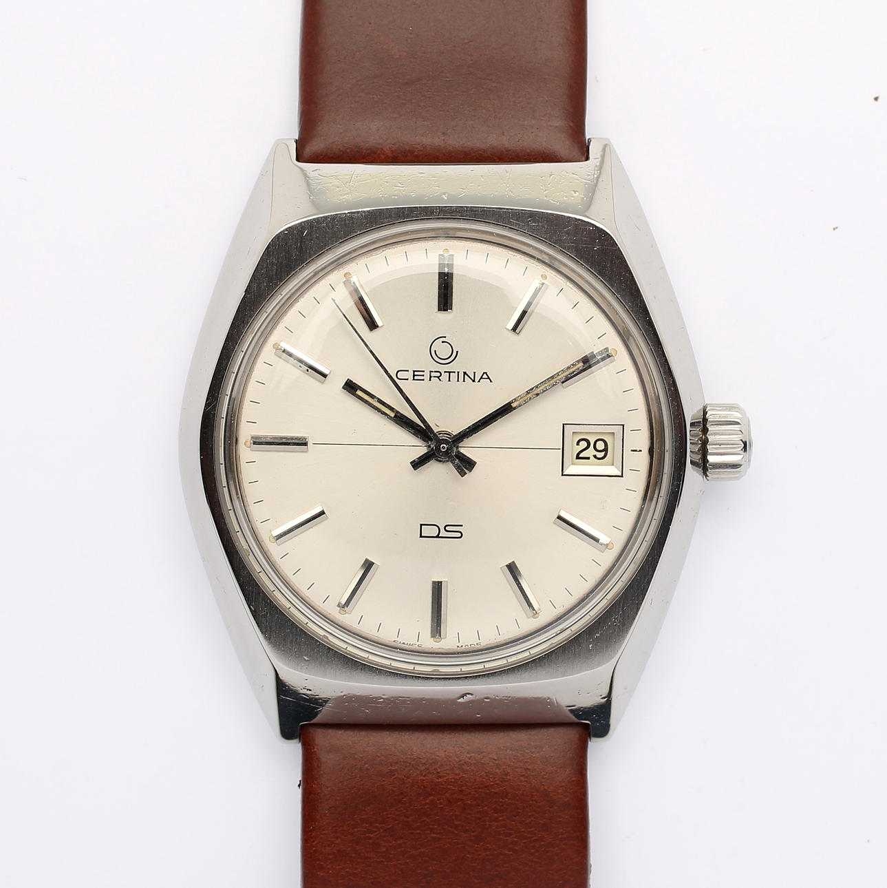 ARMBANDSUR, stål, Certina DS, 1900-talets andra hälft.