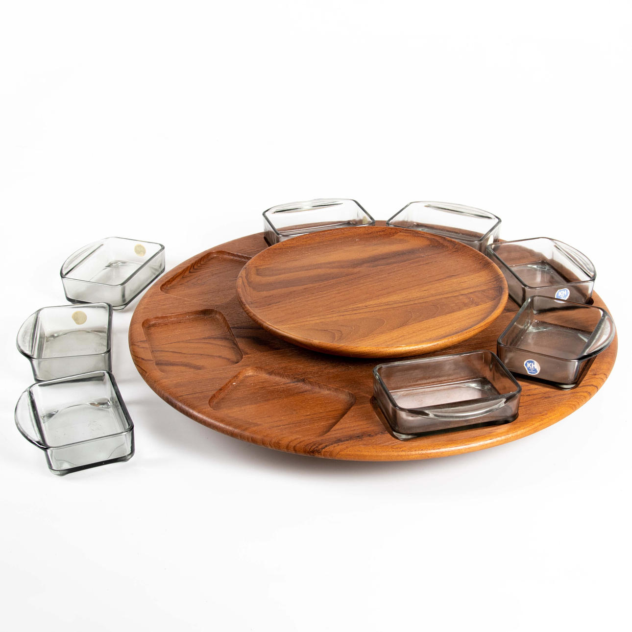 SERVING TRAY "LAZY SUSAN" DIGSMED DENMARK 1970s.