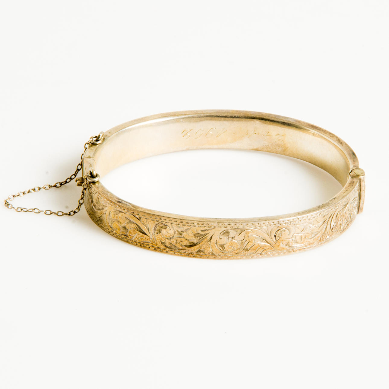 ARMBAND, stelt, sterling silver.