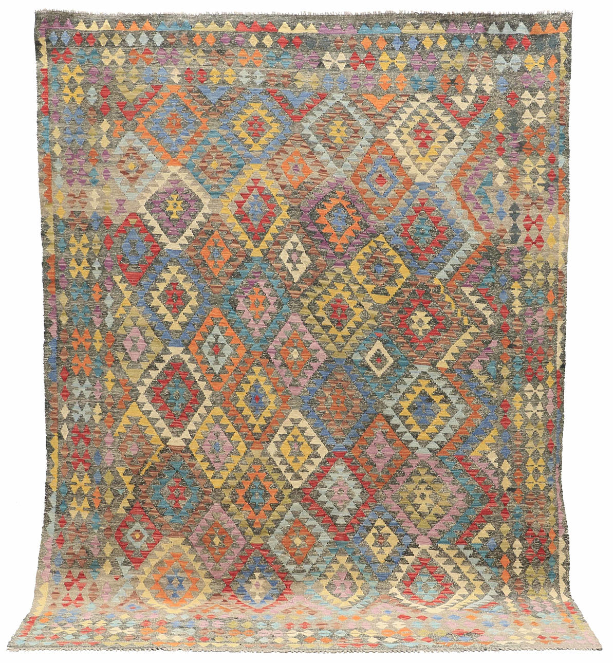 MATTA, orientalisk, kelim uzbak, 285 x 213 cm.