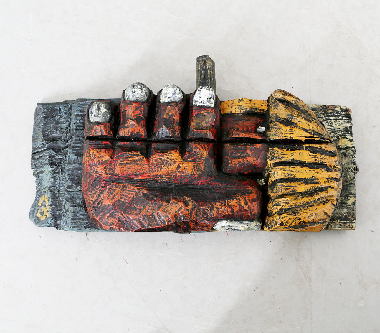 CALLE ÖRNEMARK. Skulptur, trä, signerad.