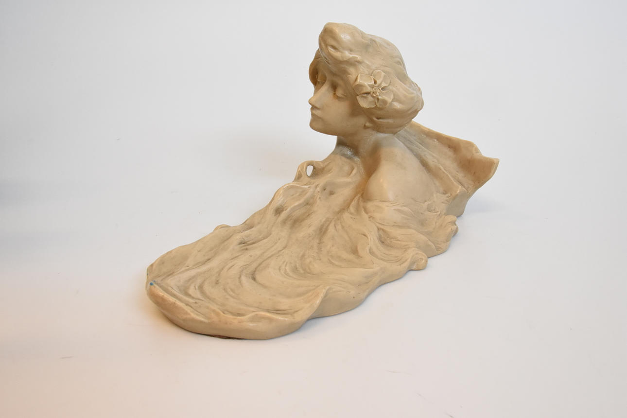 SKULPTUR/ DERKORELEMENT, Art nouveau stil.