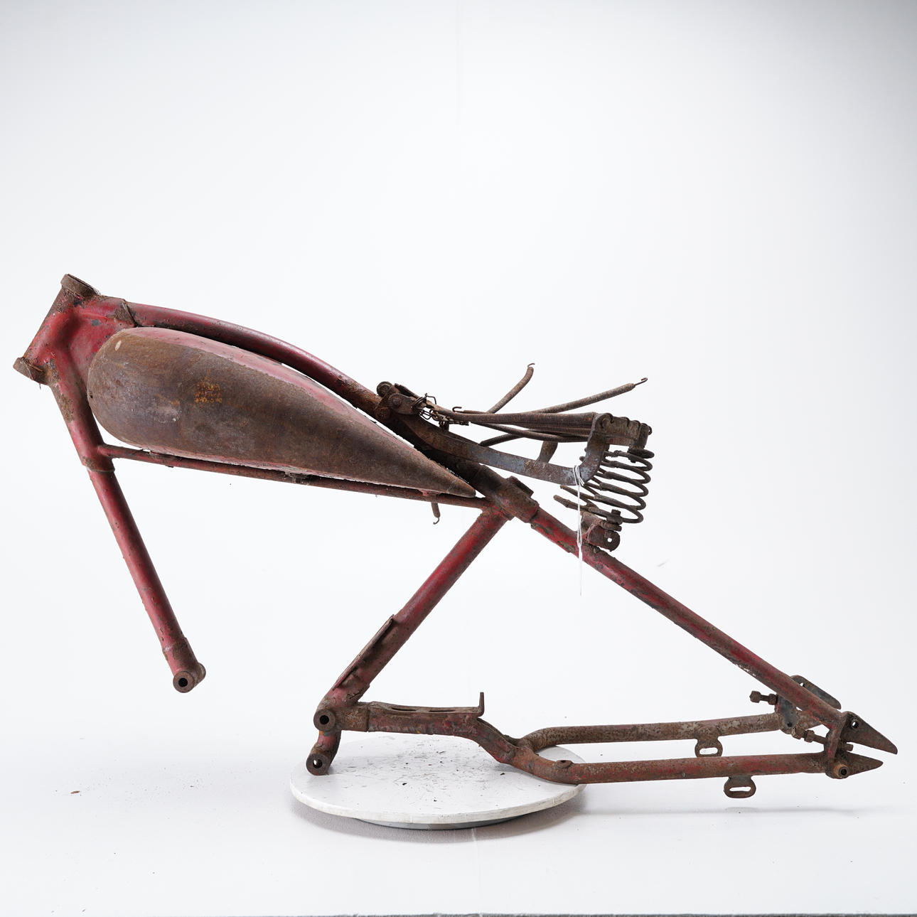 REX, model SuperSport, frame and tank, 1920s.