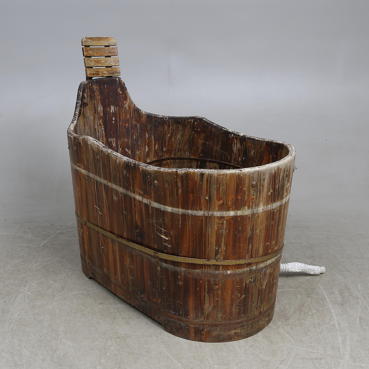 BADKAR, trä, omkring 1900.