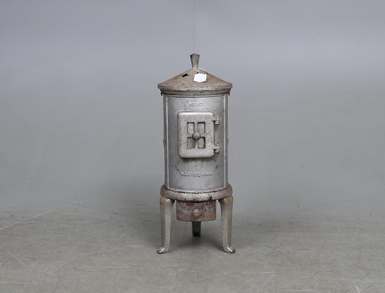 KAMIN, gjutjärn, Näfveqvarn, No 117.