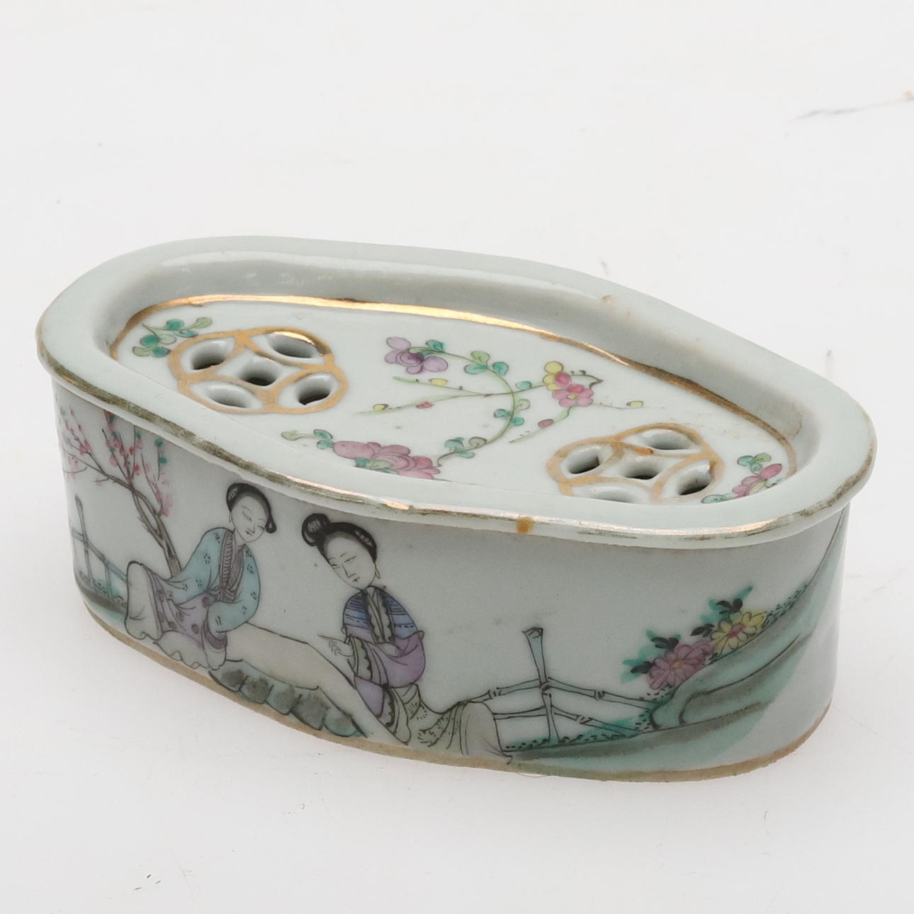 RÖKELSEASK, Kina, 1920-40 talet, Yong Mao Company