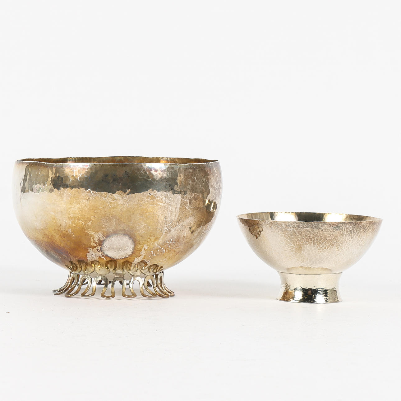 SKÅLAR 2 stycken silver, 925.