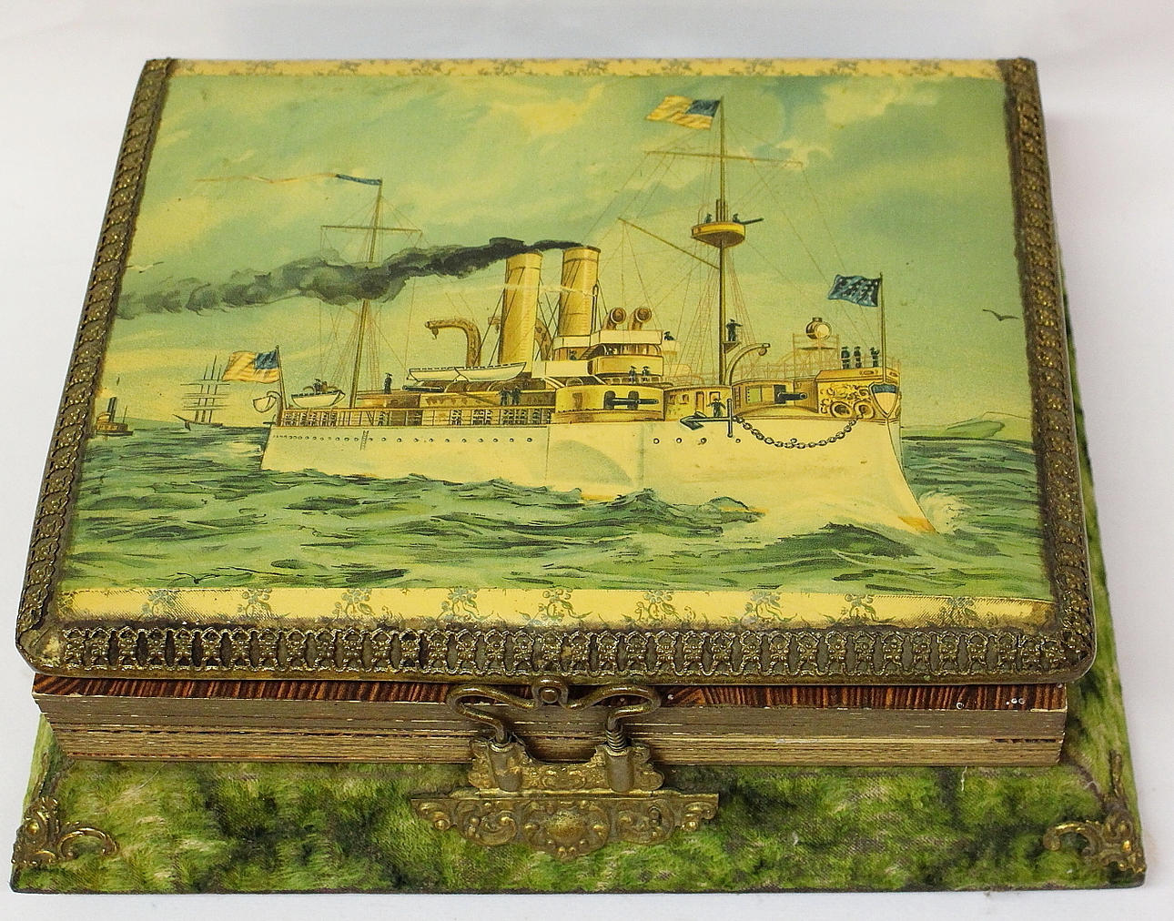 FOTOALBUM/SPELDOSA, 18-1900 talet, Tyskland.